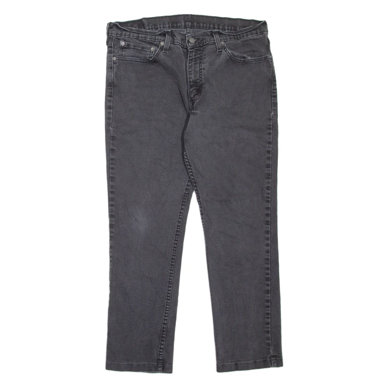 LEVI'S 511 Jeans Mens Grey Slim Straight W36 L27