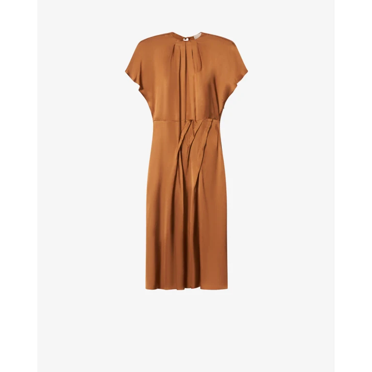Robe Namsha - Femme - Caramel - Taille34 - Isabel Marant