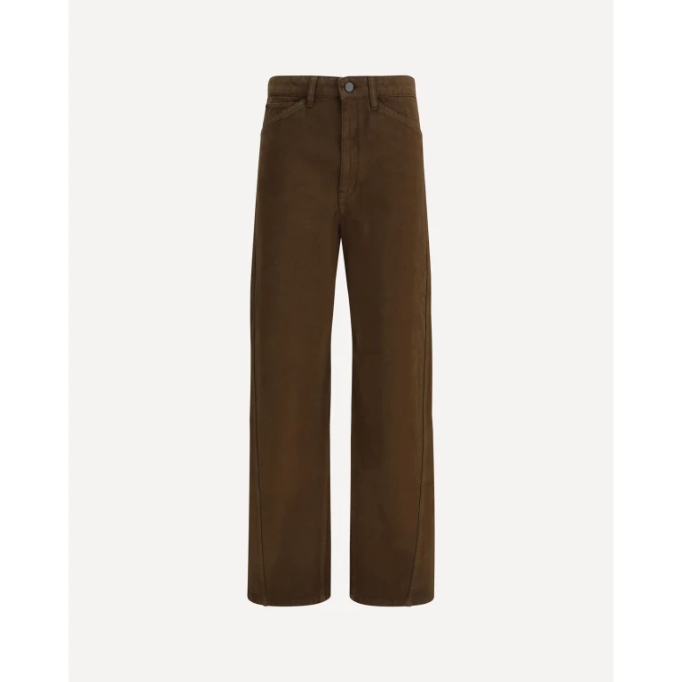 LEMAIRE Five-pocket twill Pants Female 34