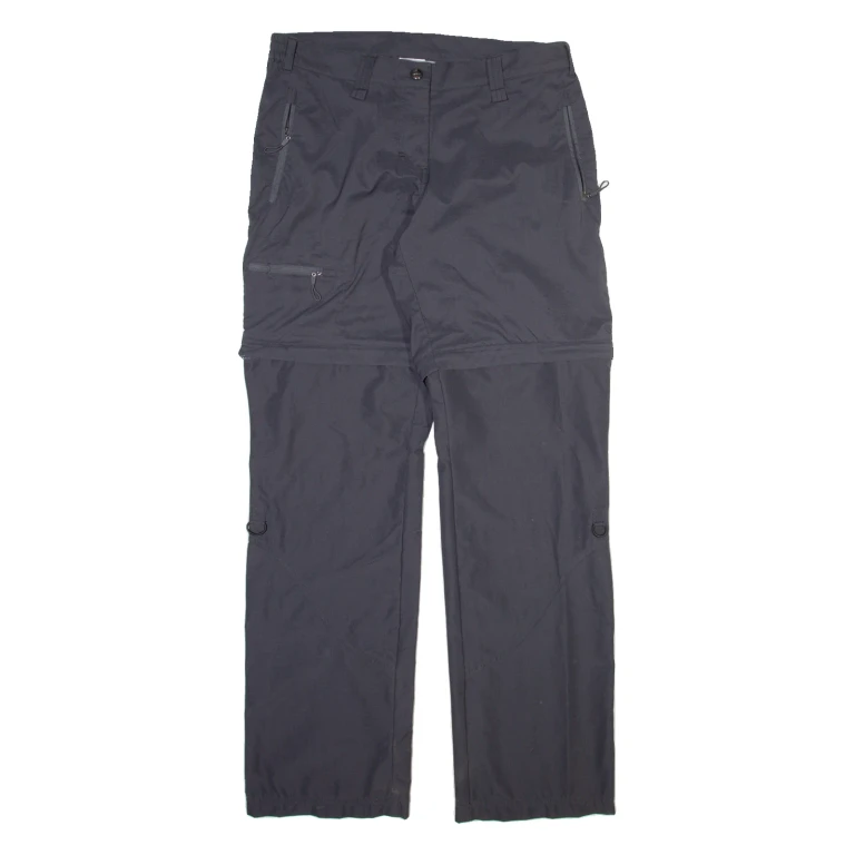 INOC Detachable Legs Mens Trousers Grey Regular Straight W32 L32