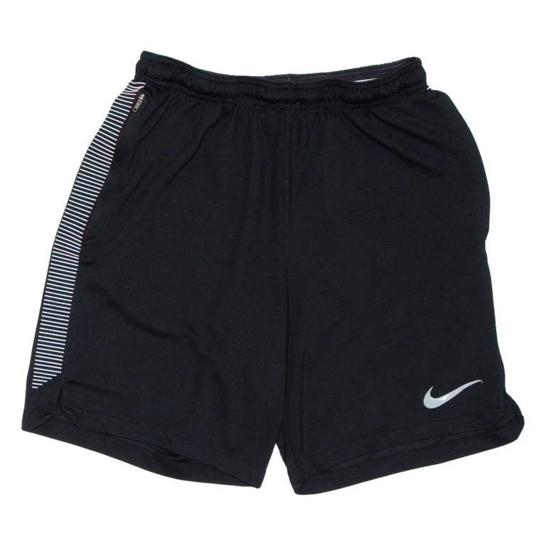 NIKE Mens Sports Shorts Black Relaxed L W28