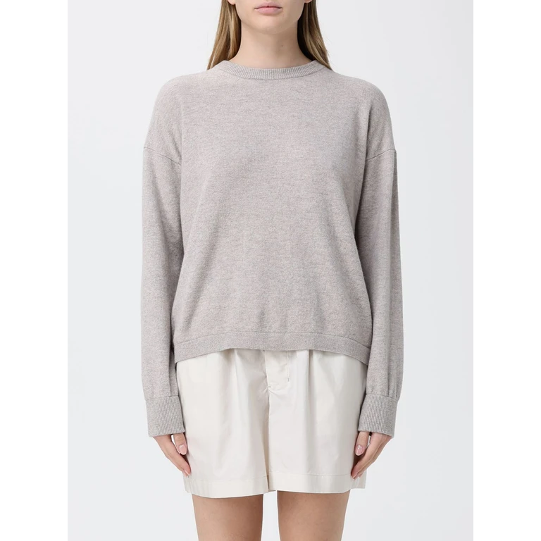 Virgin Wool and Cashmere Crew-Neck Pullover Max Mara (2619361101600002)