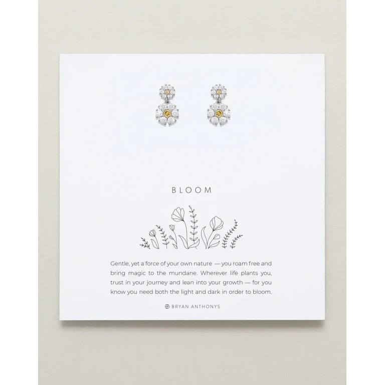 Bloom Drop Earrings
