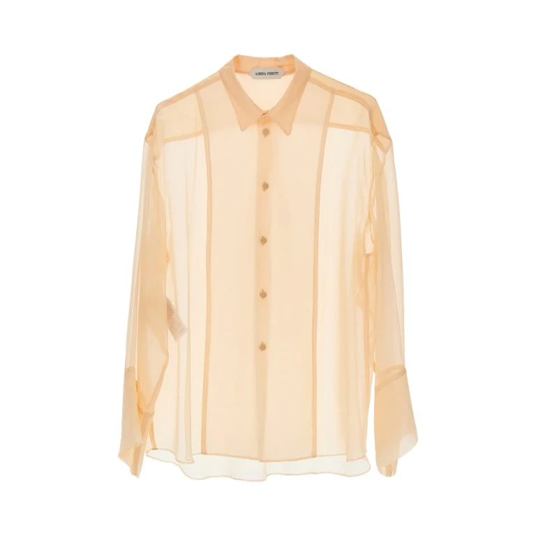 ALBERTA FERRETTI Silk chiffon shirt Woman 40