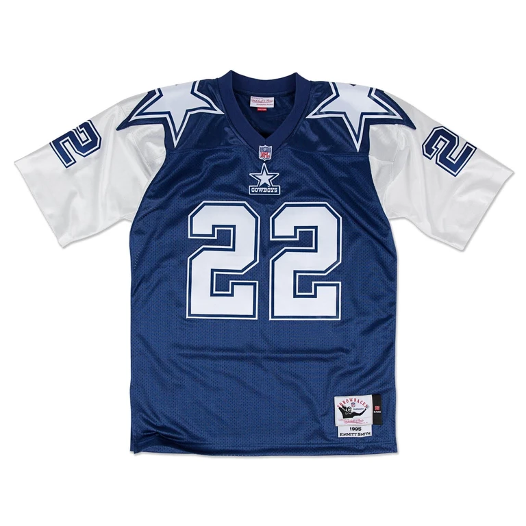 Men's NFL Authentic Jersey Dallas Cowboys 1995 Emmit Smith Jerseys