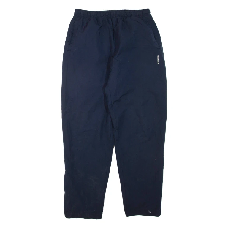 REEBOK Womens Joggers Blue Straight UK 16 W30 L30
