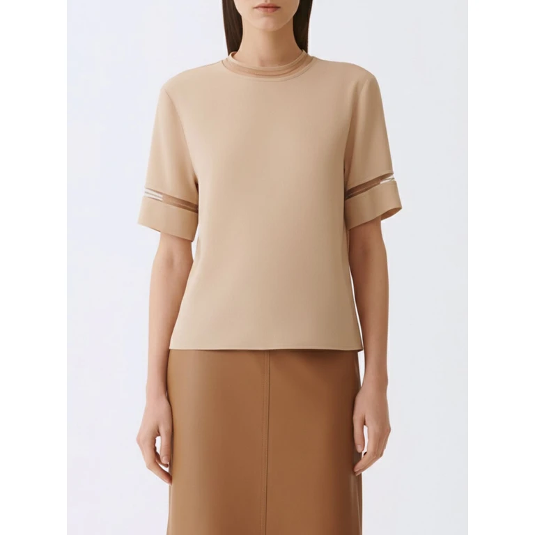 Top Woman color Beige (TPD266F289L7750157)