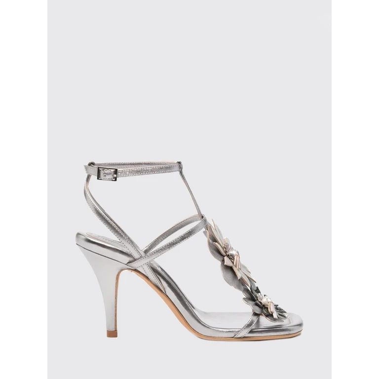 Heeled Sandal Woman color Silver (7854FS26A1SIL)