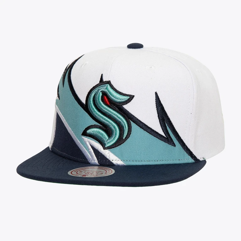 Men's NHL Waverunner Snapback Kraken Snapback Caps