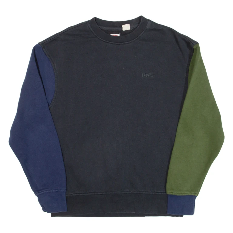 LEVI'S Relaxed Mens Sweatshirt Black S
