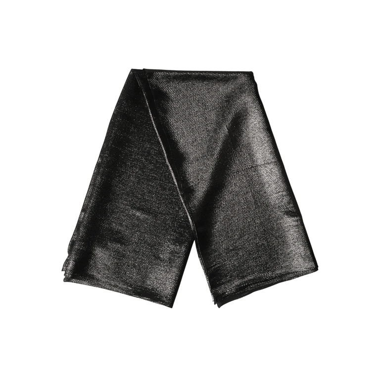 Dolce & Gabbana Black Silk Square Wrap Shawl Foulard 122cm X 120cm Scarf - Women