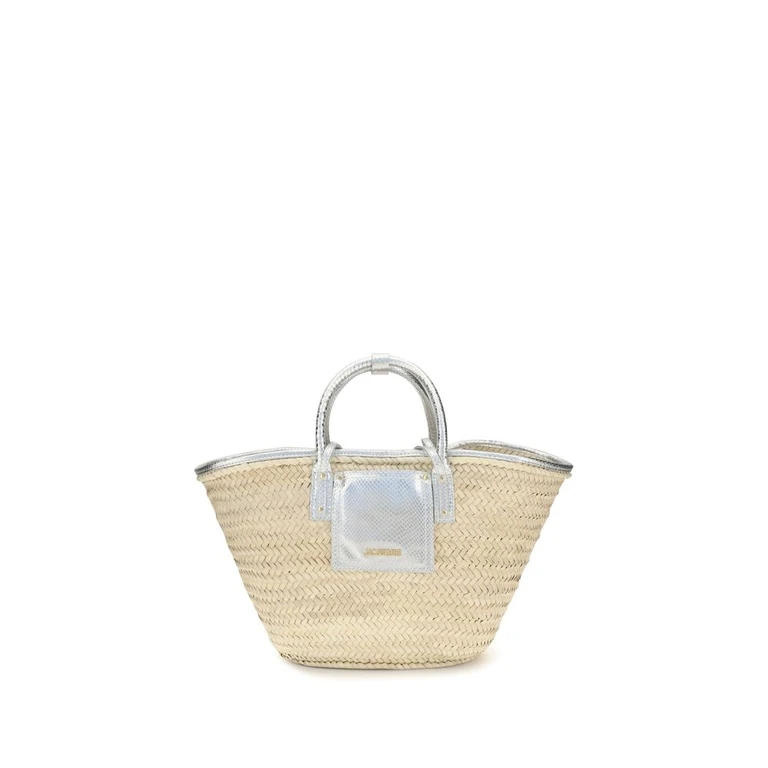 Jacquemus Beige Raffia Handbag Bag - Women