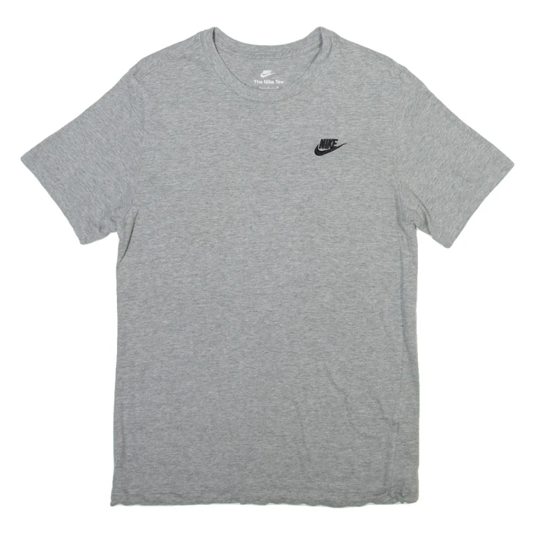 NIKE Mens T-Shirt Grey S