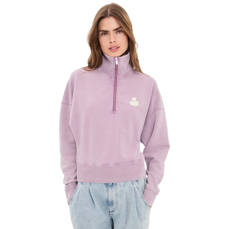Isabel Marant Étoile Ross Sweatshirt Rosewood/Ecru 34