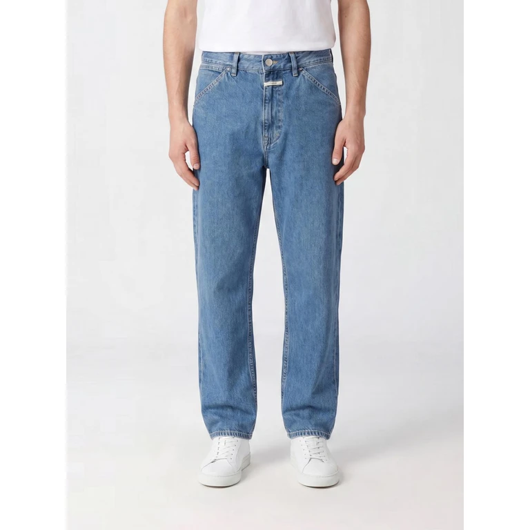 Shoreham Wide Leg Jeans in Recycled Cotton Denim (C3122918S2TMBL)