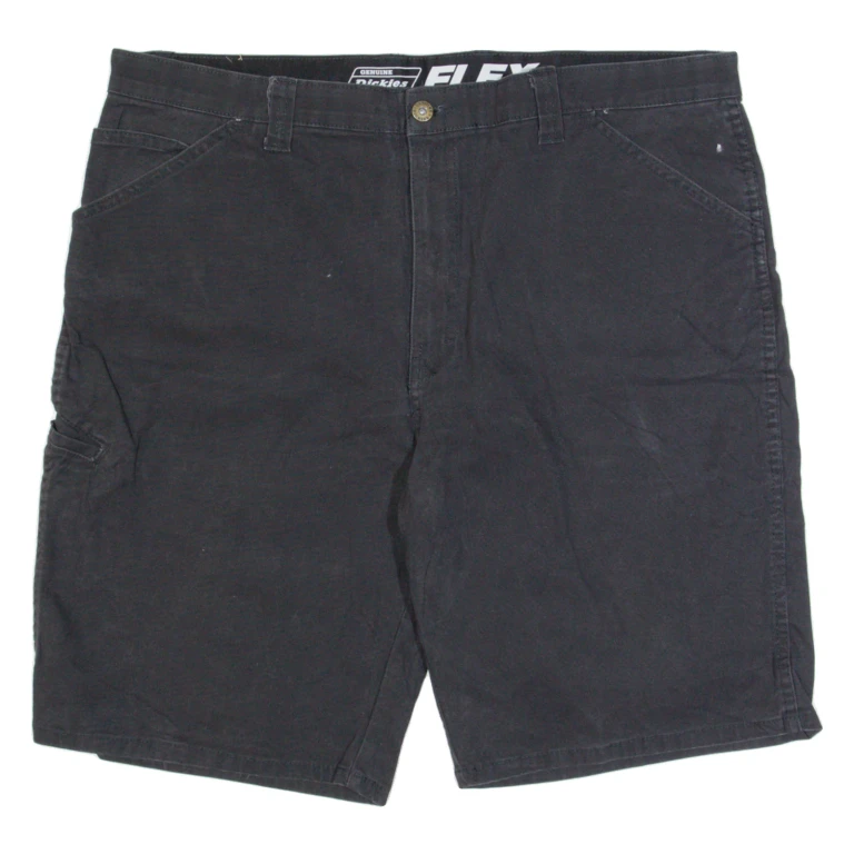 DICKIES Flex Mens Workwear Shorts Black 2XL W40