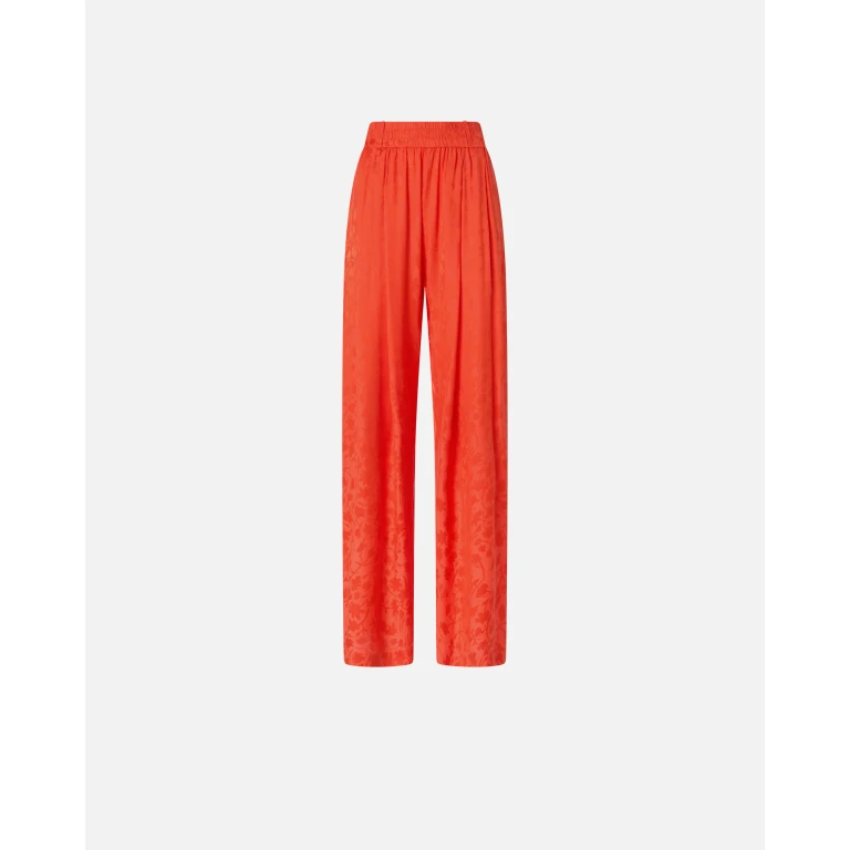 Pinko Pantalón de jacquard floral