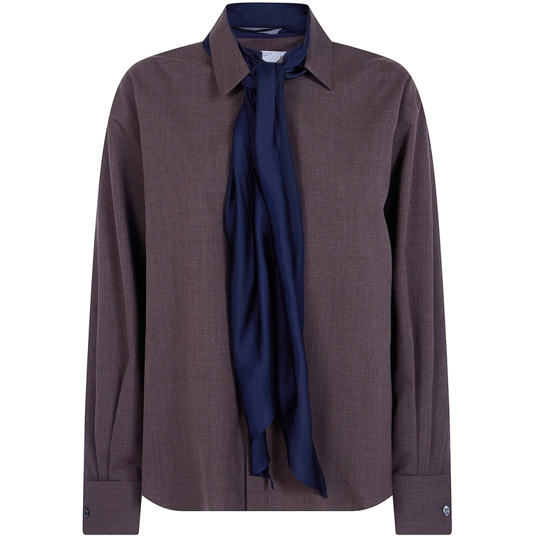 Shirt Polyester Wool "Suiting Shirt"