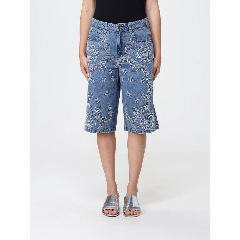 LIU JO Shorts Woman color Denim (UA6182D031379016)