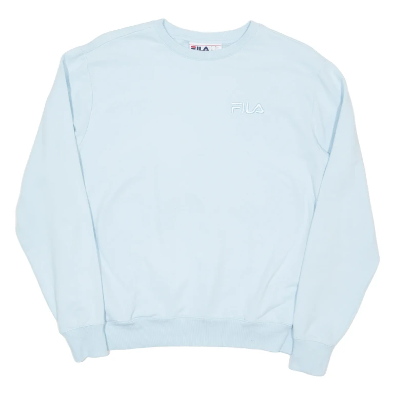 FILA Womens Sweatshirt Blue S