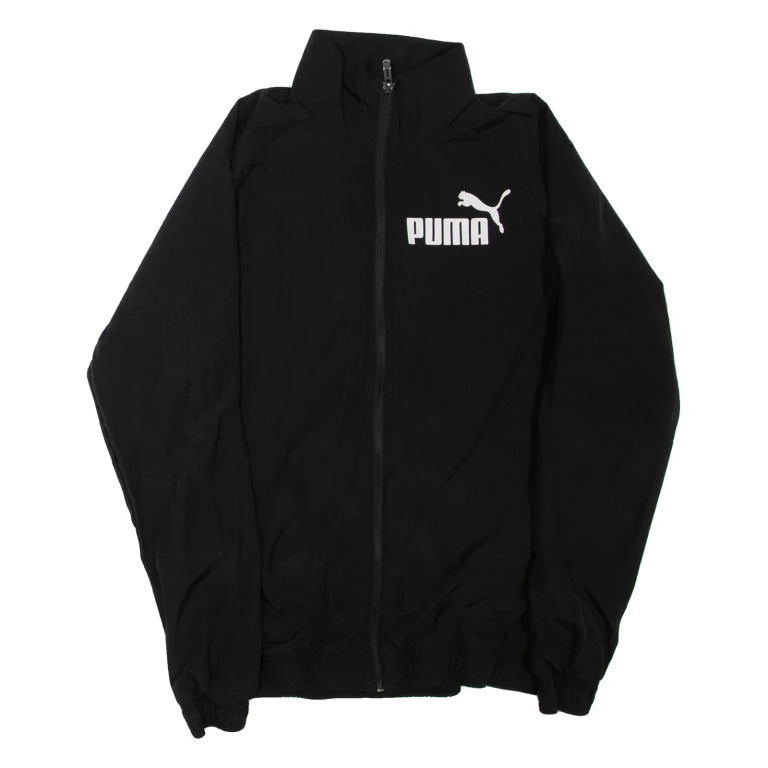 PUMA Mens Track Jacket Black S