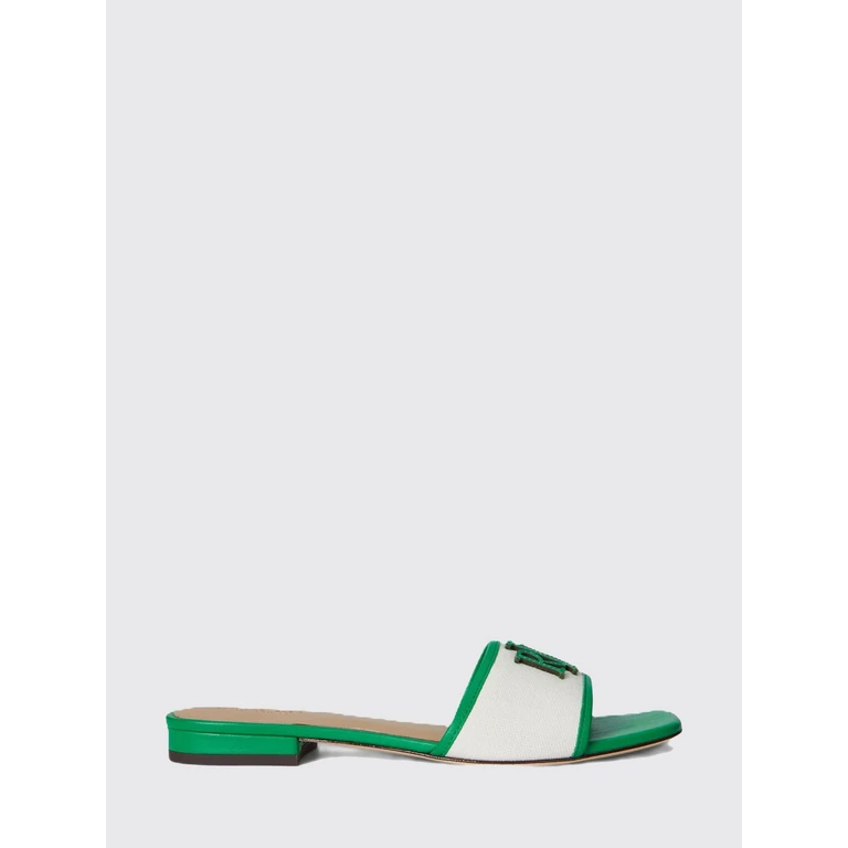 Heeled Sandal Woman color Green (802P04395002)