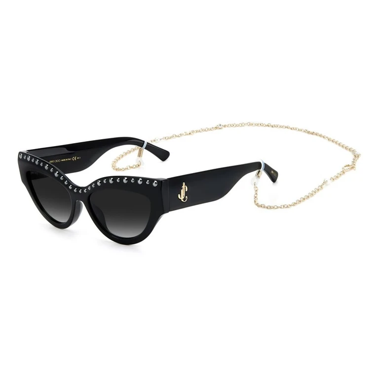 Jimmy Choo Black Acetate Sunglasses - Women