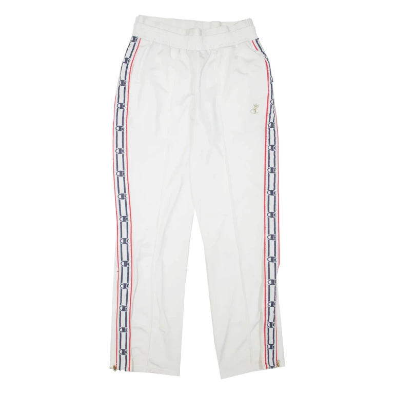 CHAMPION Womens Track Pants White Straight M W28 L32
