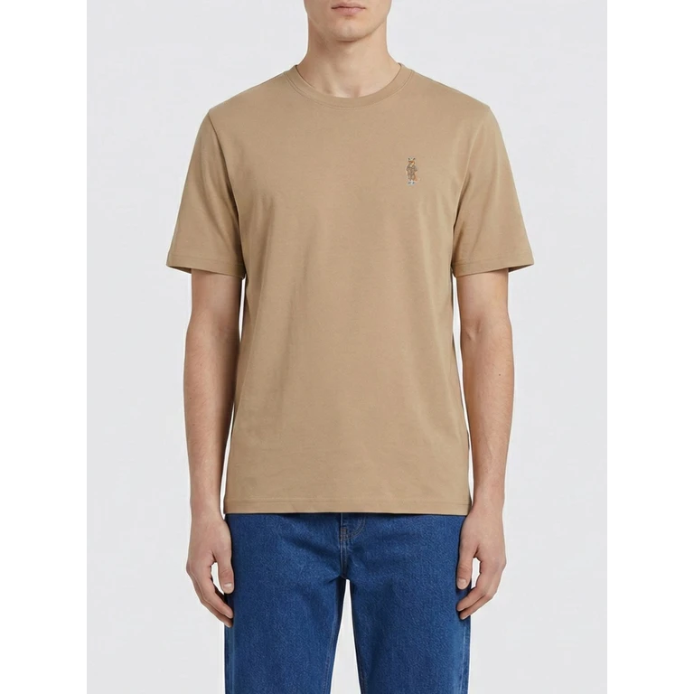 T-Shirt Men color Brown (QM00101KJ70250429)