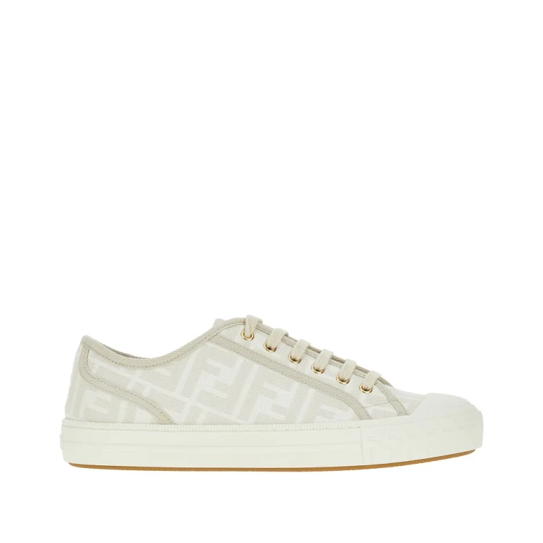 FENDI FF fabric 'Domino' sneakers Woman 36