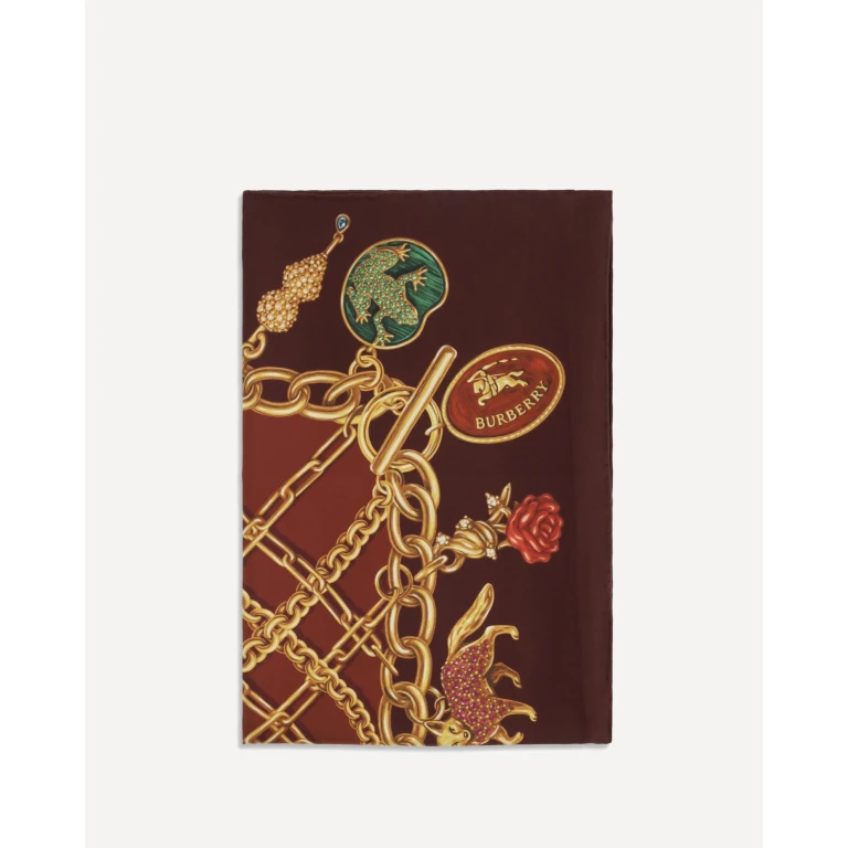 Silk Scarf Female UNI