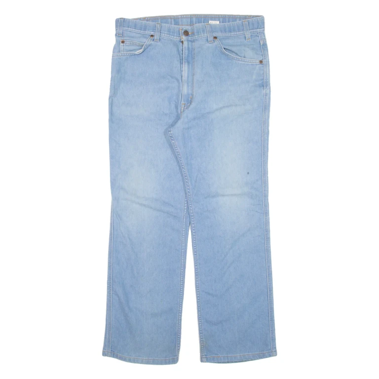 LEVI'S Mens Jeans Blue Relaxed Straight W33 L27