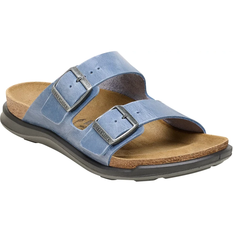Arizona Ct W Waxy Leather Slides Sandals