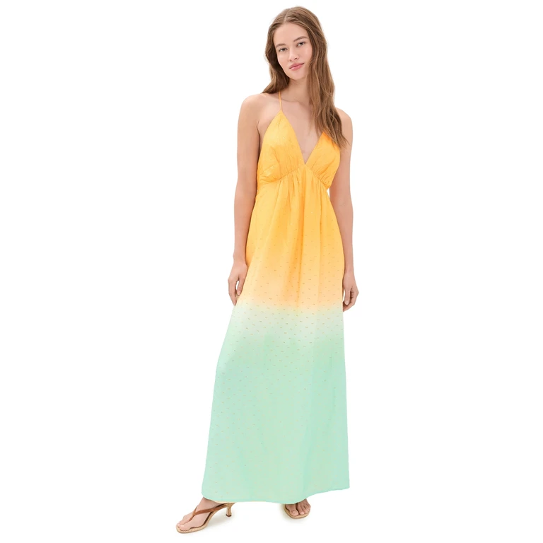 Dress To Multicolor Nascente Lurex Open Back Maxi Dress Multicolor Nascente S