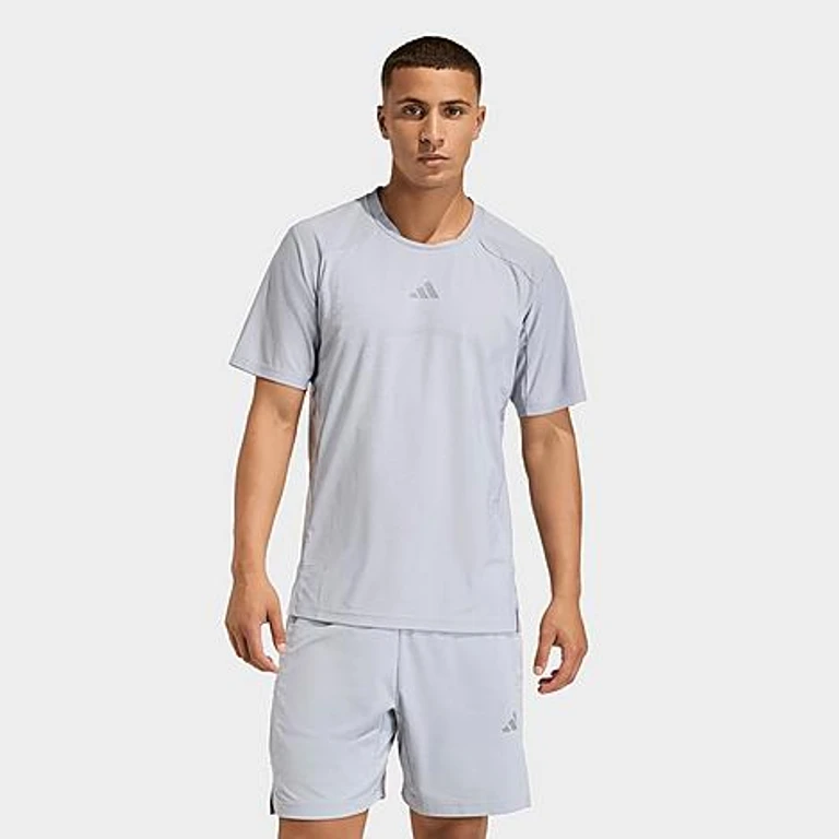 adidas Men's Climacool 3D Training T-Shirt in Halo Silver Size: Small