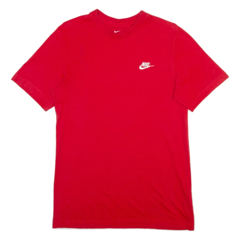 NIKE Mens T-Shirt Red S