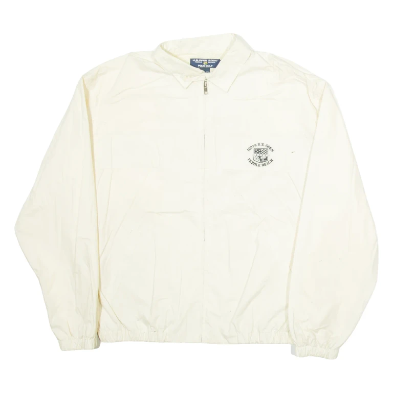 POLO RALPH LAUREN 100th Us Open Pebble Beach Mens Track Jacket Beige L