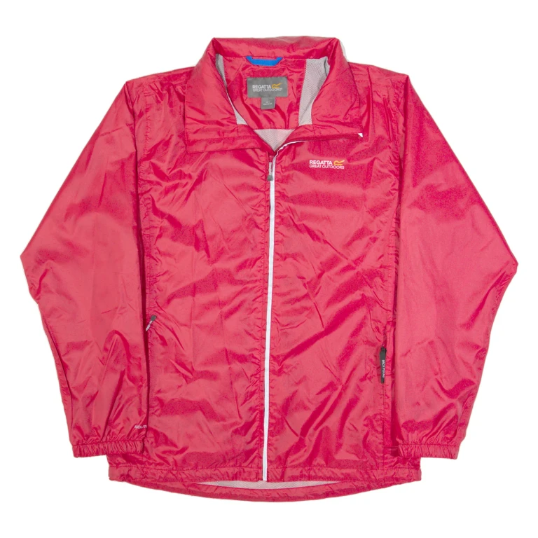 REGATTA Womens Rain Jacket Pink L