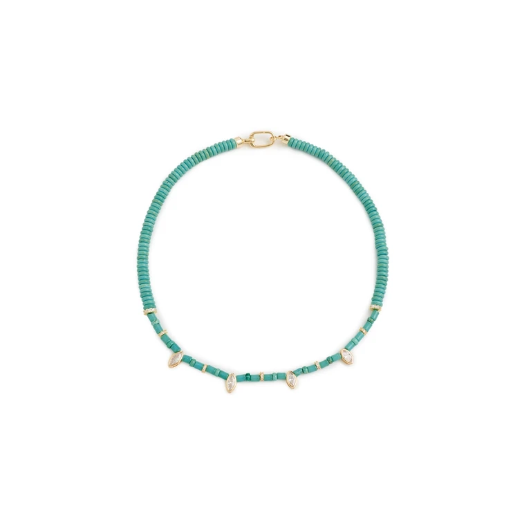 Martha Calvo Ella Necklace Turqouise One Size