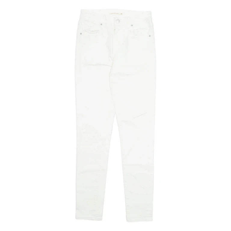 LEVI'S 721 Mens Jeans White Regular Tapered W26 L30