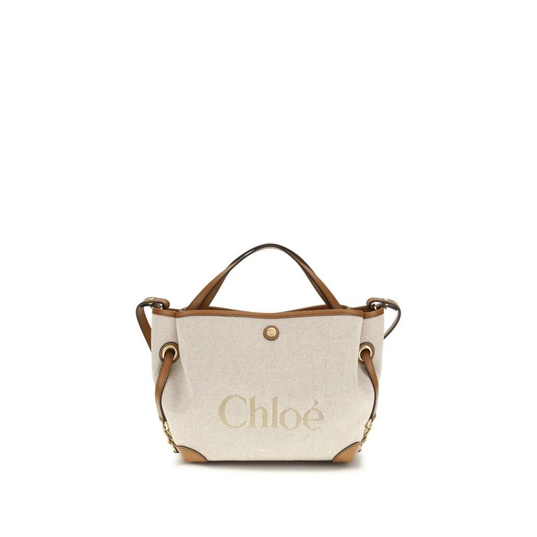 Chloé Beige Fabric Handbag Bag - Women (CHCH26AS656S6326MBB)