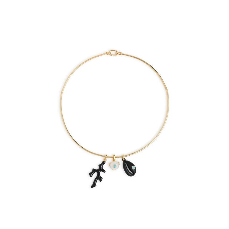 Martha Calvo Mar Necklace Gold One Size