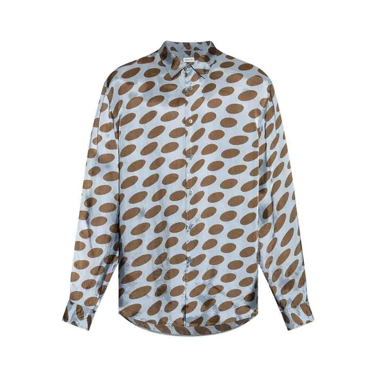 Dries Van Noten Chemise - Bleu Clair (2610207133002510)