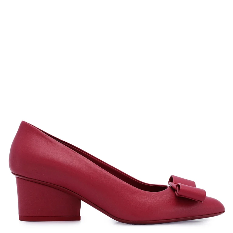 Ferragamo Ladies Red Viva Pump Shoe