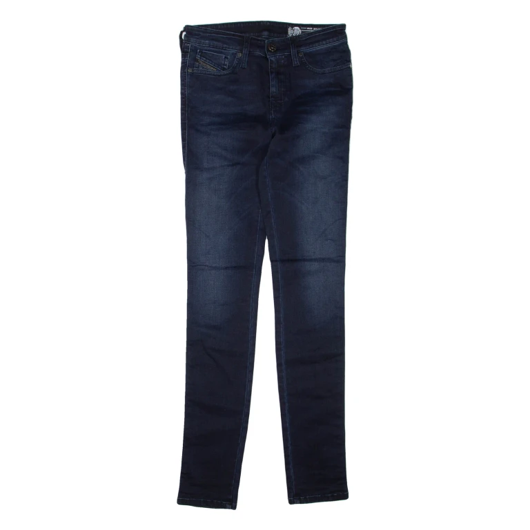 DIESEL Womens Jeans Blue Regular Skinny W27 L32