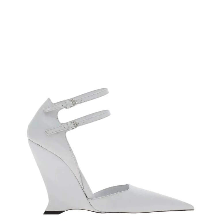 Vidya Wedge Heel Leather Pumps