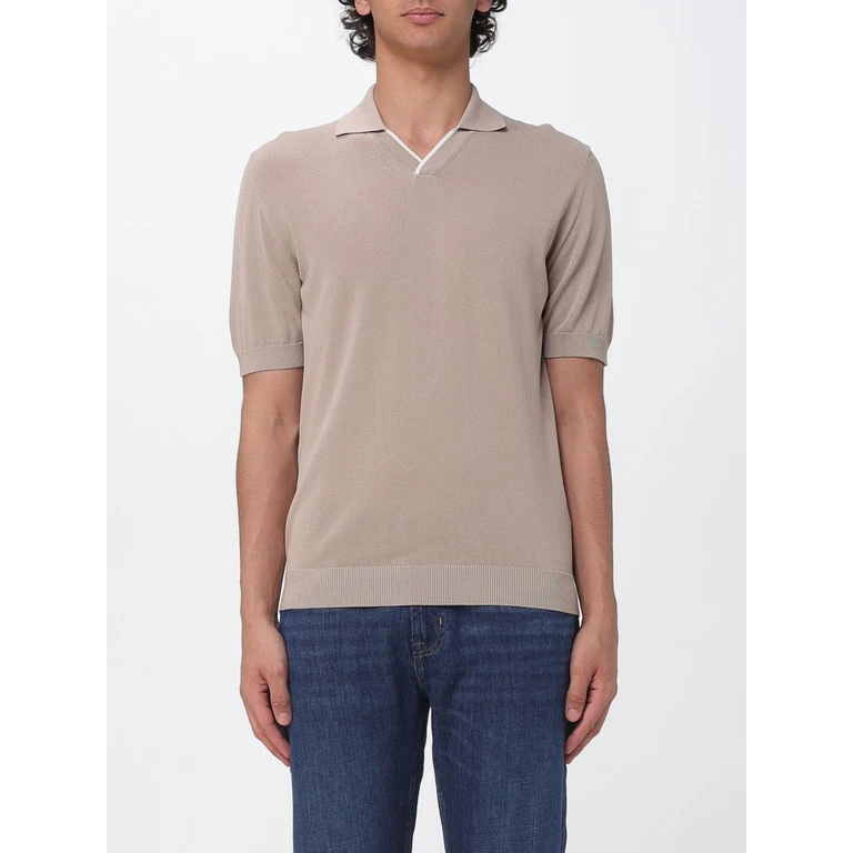 Cotton Knit Polo Shirt (810342ZQ300Z1030)