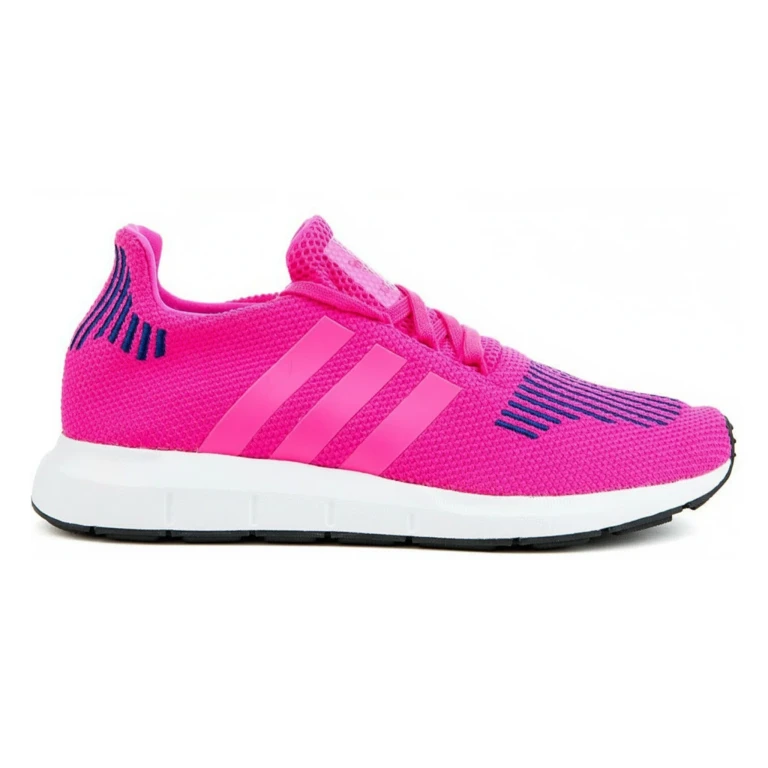 Grade School adidas Swift Run J 'Shock Pink Ultra Pop' Sneakers
