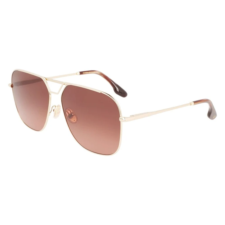 Victoria Beckham Gold Metal Sunglasses - Women