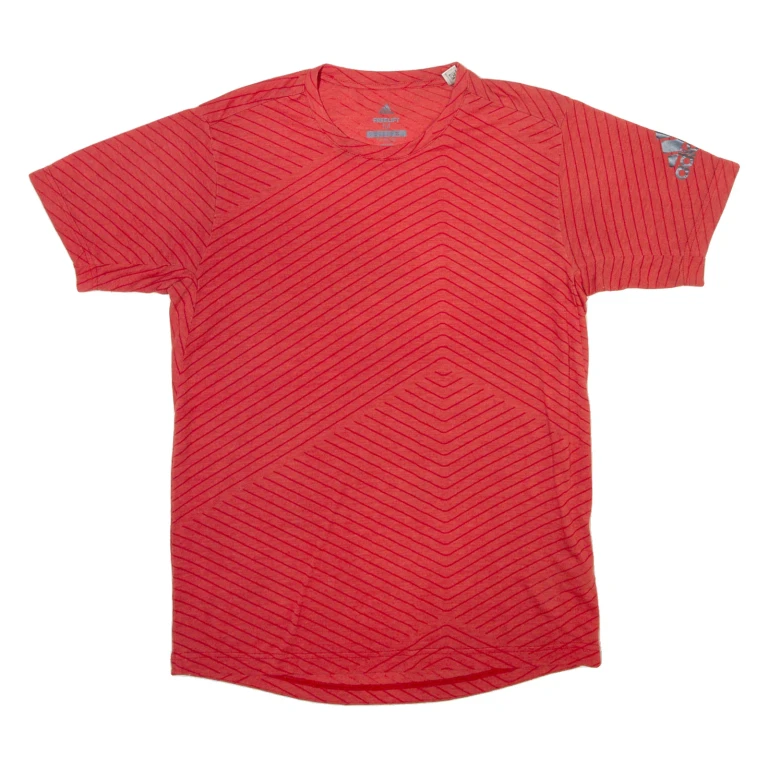 ADIDAS Mens T-Shirt Red Crew Neck M